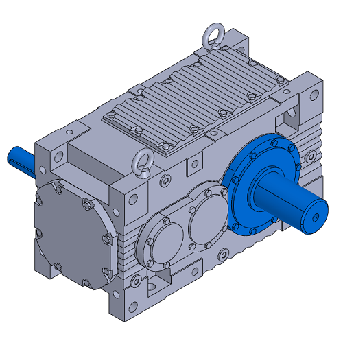 MC series industrial gearboxes M2 Helical Gear Unit-Parallel Shafts